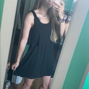 simple black dress